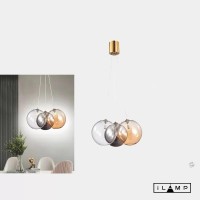  - Подвесная люстра iLamp Drop 8110P/3 BR-MLT