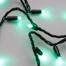 Светодиодная гирлянда ARD-STRING-CLASSIC-10000-BLACK-100LED-STD GREEN (230V, 7W) (Ardecoled, IP65) - Светодиодная гирлянда ARD-STRING-CLASSIC-10000-BLACK-100LED-STD GREEN (230V, 7W) (Ardecoled, IP65)