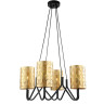 Подвесная люстра Lumien Hall Нерей 4001/4P-BK-GD - Подвесная люстра Lumien Hall Нерей 4001/4P-BK-GD
