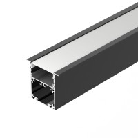  - Профиль SL-LINIA52-3L-F-2000 ANOD BLACK (Arlight, Алюминий)