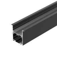  - Профиль SL-LINIA52-3L-F-2000 ANOD BLACK (Arlight, Алюминий)