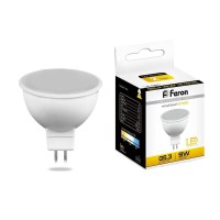  - Лампа светодиодная Feron MR16 G5.3 9W 2700K Грибок матовая LB-560 25839