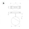 Светильник MAG-VIBE-EMISFERO-HANG-R100-6W Warm3000 (BK, 130 deg, 48V) (Arlight, IP20 Металл, 5 лет) - Светильник MAG-VIBE-EMISFERO-HANG-R100-6W Warm3000 (BK, 130 deg, 48V) (Arlight, IP20 Металл, 5 лет)
