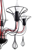 Подвесная люстра Arte Lamp Artefact A3225LM-5BK - Подвесная люстра Arte Lamp Artefact A3225LM-5BK
