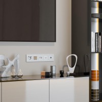  - ТВ-розетка Werkel Hammer оконечная белый W1283001 4690389163067