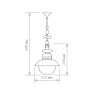 Уличный подвесной cветильник Elektrostandard Talli H GL 3002H черный 4690389106590 - Уличный подвесной cветильник Elektrostandard Talli H GL 3002H черный 4690389106590