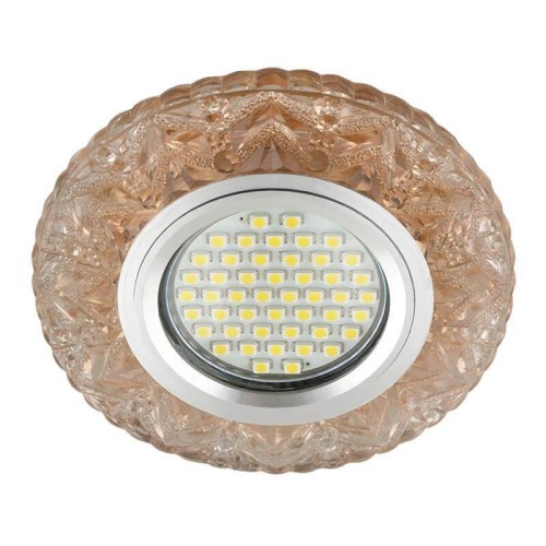 Встраиваемый светильник Fametto Luciole DLS-L146 Gu5.3 Glassy/Tea 