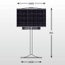 Настольная лампа Zumaline Blink T0173-04W-F4B3 - Настольная лампа Zumaline Blink T0173-04W-F4B3