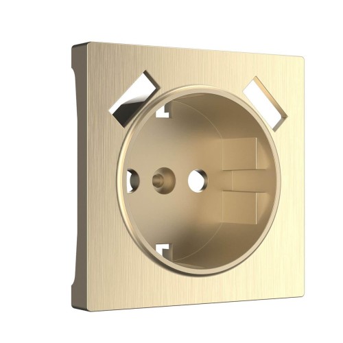 Накладка для розетки USB Werkel шампань рифленый W1179510 4690389160592 