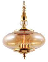  - Подвесной светильник Crystal Lux Miel SP4 Gold