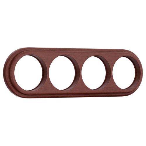 Рамка Werkel Legend на 4 поста итальянский орех WL15-frame-04 4690389117282 
