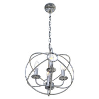  - Подвесная люстра Loft IT Castle Chrome Loft1193-4