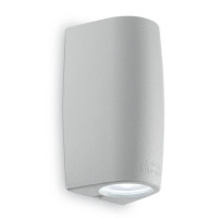 - Уличный настенный светильник Ideal Lux Keope Ap2 Grigio 147796