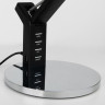 Настольная лампа Eurosvet Slink 80426/1 черный/серебро - Настольная лампа Eurosvet Slink 80426/1 черный/серебро