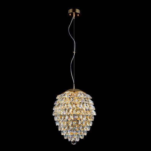 Подвесной светильник Crystal Lux Charme SP6 Gold/Transparent 