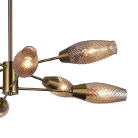  - Потолочная люстра Escada Desire 10165/8PL Copper
