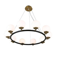  - Подвесной светильник Lumina Deco Modica LDP 6032-10 BK+MD