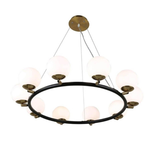 Подвесной светильник Lumina Deco Modica LDP 6032-10 BK+MD 