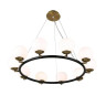 Подвесной светильник Lumina Deco Modica LDP 6032-10 BK+MD - Подвесной светильник Lumina Deco Modica LDP 6032-10 BK+MD