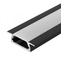  - Профиль MIC-FS-2000 ANOD BLACK (Arlight, Алюминий)