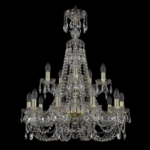 Подвесная люстра Bohemia Ivele 1406/10+5/240/XL-85/2d G 