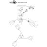Потолочная люстра Wedo Light Totgnir 66653.01.03.03 - Потолочная люстра Wedo Light Totgnir 66653.01.03.03