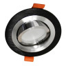 Встраиваемый светильник Lumina Deco Duka LDC 8062-JP-D90 BK+SL - Встраиваемый светильник Lumina Deco Duka LDC 8062-JP-D90 BK+SL