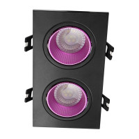  - Встраиваемый светильник Denkirs DK3020BPI DK3072-BK+PI