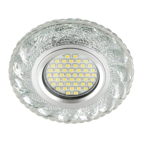 Встраиваемый светильник Fametto Luciole DLS-L147 Gu5.3 Glassy/Clear 