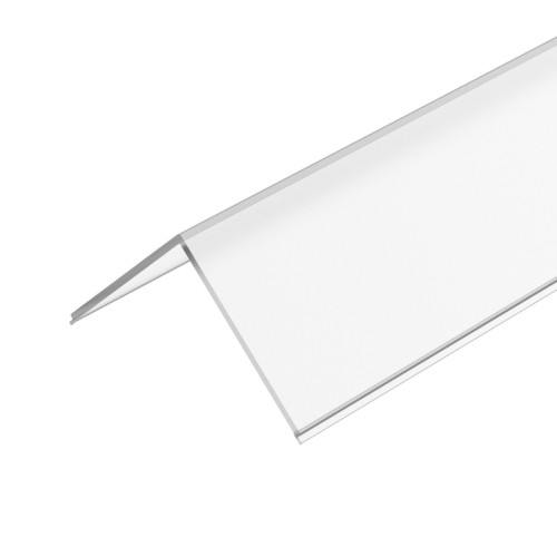 Экран ARH-KANT-H30-2000 Square Frost-PM (Arlight, Пластик) Полуматовый экран PMMA для профиля KANT-H30. Угловой, длина 2000мм. Цена за 1м.