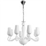 Подвесная люстра Arte Lamp Biancaneve A8110LM-8WH - Подвесная люстра Arte Lamp Biancaneve A8110LM-8WH