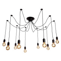  - Подвесная люстра Arte Lamp 76 A9184SP-10BK
