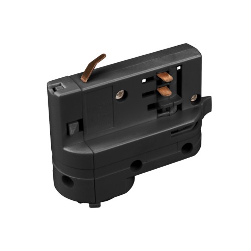 Адаптер LGD-4TR-ADAPTER-DALI-1-BK (C) (Arlight, IP20 Пластик, 3 года) Адаптер трекового светильника для трехфазной шины универсальный. Возможно использовать управление светильником любым протоколом с двумя сигнальными проводниками DALI, 0-10 и другими. Цвет черный. При использовании с треками и аксессуарами другой серии возможно отличие по цвету.