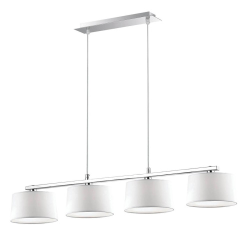 Подвесная люстра Ideal Lux Hilton SP4 Linear Bianco 075495 