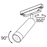 Трековый светильник Technical TR019-2-7W3K-B - Трековый светильник Technical TR019-2-7W3K-B
