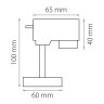 Адаптер для шинопровода Lightstar Asta 592056 - Адаптер для шинопровода Lightstar Asta 592056