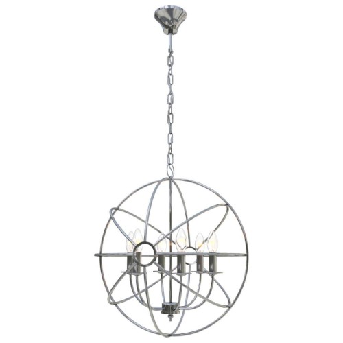 Подвесная люстра Loft IT Castle Chrome Loft1193-6 