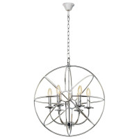  - Подвесная люстра Loft IT Castle Chrome Loft1193-6