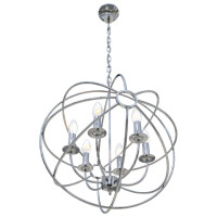  - Подвесная люстра Loft IT Castle Chrome Loft1193-6
