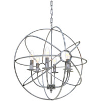  - Подвесная люстра Loft IT Castle Chrome Loft1193-6