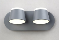  - Бра Crystal Lux Madrid AP2 Gray