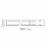 Шинопровод трехфазный Lightstar Barra 504028 - Шинопровод трехфазный Lightstar Barra 504028