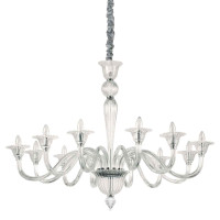  - Подвесная люстра Ideal Lux Brigitta SP12 Trasparente 199375