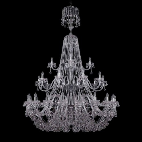Подвесная люстра Bohemia Ivele 1409/20+10+5/530/XL-203/3d Ni 