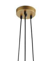  - Подвесная люстра Lumien Hall Ноэль 4005/3P-GD-BK
