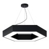 Подвесной светодиодный cветильник Geometria ЭРА Hexagon SPO-123-B-40K-045 45Вт 4000К черный Б0050555 - Подвесной светодиодный cветильник Geometria ЭРА Hexagon SPO-123-B-40K-045 45Вт 4000К черный Б0050555