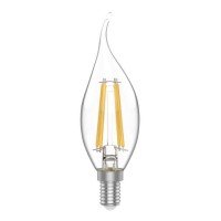 Лампа светодиодная филаментная Gauss E14 4,5W 2700K прозрачная 1041115