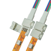  - Коннектор для светодиодных лент Uniel UCX-SD4/B20-RGB White 020 06610