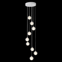  - Подвесная люстра Crystal Lux Gaspar SP9 D300 White