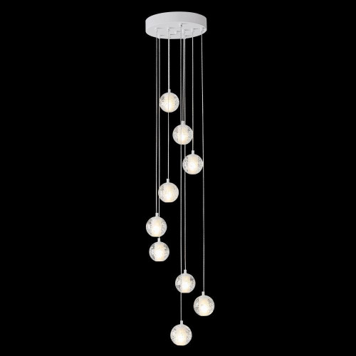 Подвесная люстра Crystal Lux Gaspar SP9 D300 White 